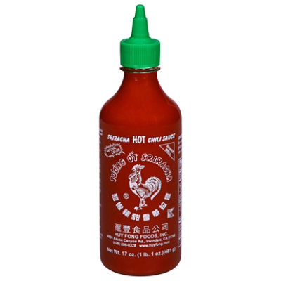 Huy Fong Chili Sauce Hot Sriracha - 17 Oz - Image 3