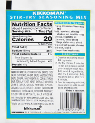 Kikkoman Seasoning Mix Stir Fry - 1 Oz - Image 5