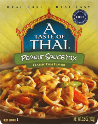 A Taste of Thai Sauce Mix Peanut - 3.5 Oz - Image 2