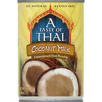 A Taste of Thai Specialty Food Coconut Milk - 13.5 Oz - Image 2
