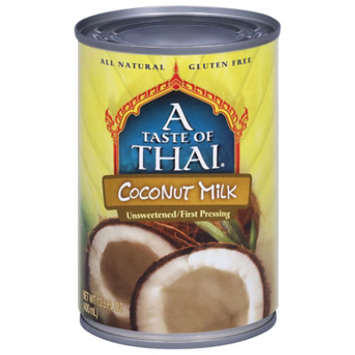 A Taste of Thai Specialty Food Coconut Milk - 13.5 Oz
