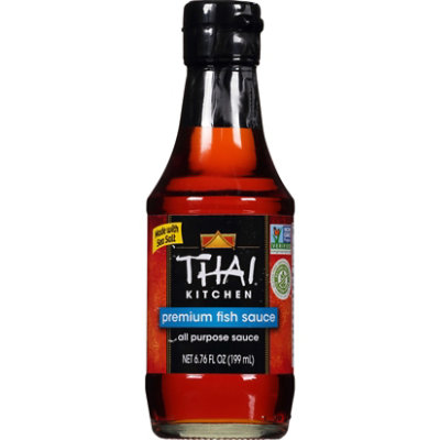 Thai Kitchen Gluten Free Premium Fish Sauce - 6.76 Fl. Oz. - Image 1