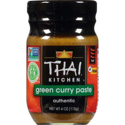 Safeway green store curry paste