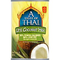 A Taste of Thai Specialty Food Coconut Milk Light - 13.5 Oz - Image 2
