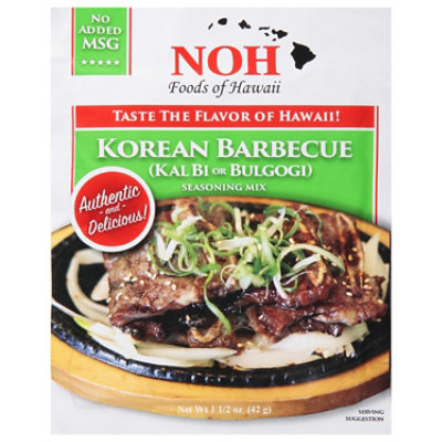 NOH of Hawaii Sauce Mix Korean Barbeque - 1.5 Oz - Image 3