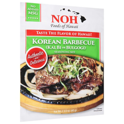 NOH of Hawaii Sauce Mix Korean Barbeque - 1.5 Oz - Image 1