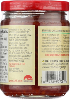 Lee Kum Kee Sauce Chili Garlic - 8 Oz. - Image 6