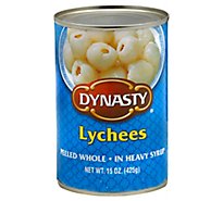 Dynasty Lychee In Syrup - 11 Oz