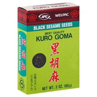 Wel-Pac Kuro Goma Black Sesame - 3 Oz - safeway