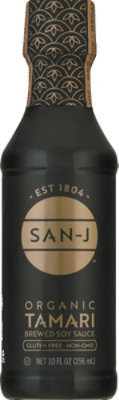 San-J Soy Sauce Tamari White Free - 10 Oz - Image 2