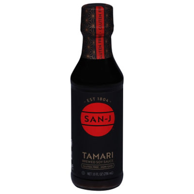 San-J Tamari Soy Sauce Gluten Free - 10 Fl. Oz.