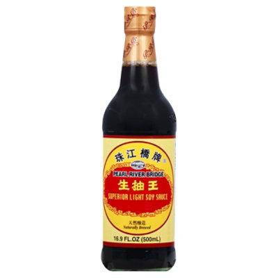 Pearl River Bridge Soy Sauce Superior Lite Bottle - 16.9 Fl. Oz. - Image 2