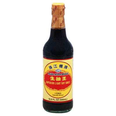 Pearl River Bridge Soy Sauce Superior Lite Bottle - 16.9 Fl. Oz. - Image 1