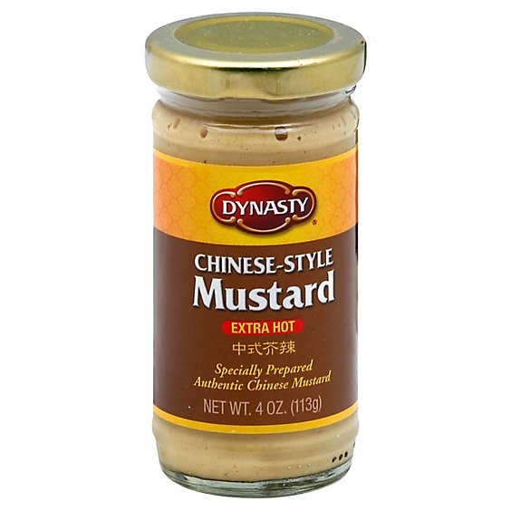 Dynasty Paste Mustard Very Hot - 4 Oz