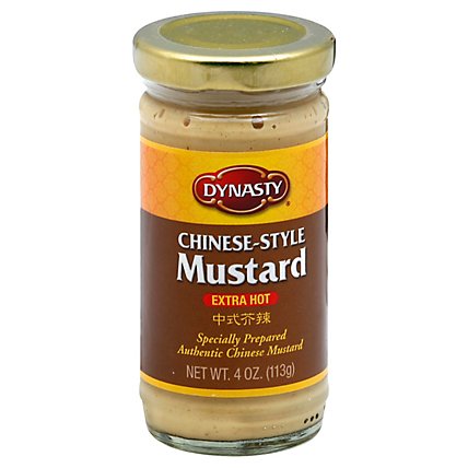 Dynasty Paste Mustard Very Hot - 4 Oz - Image 1