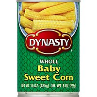 Dynasty Corn Whole Baby Sweet - 15 Oz - Image 2