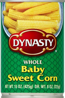 Dynasty Corn Whole Baby Sweet - 15 Oz - Image 2