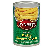 Dynasty Corn Whole Baby Sweet - 15 Oz