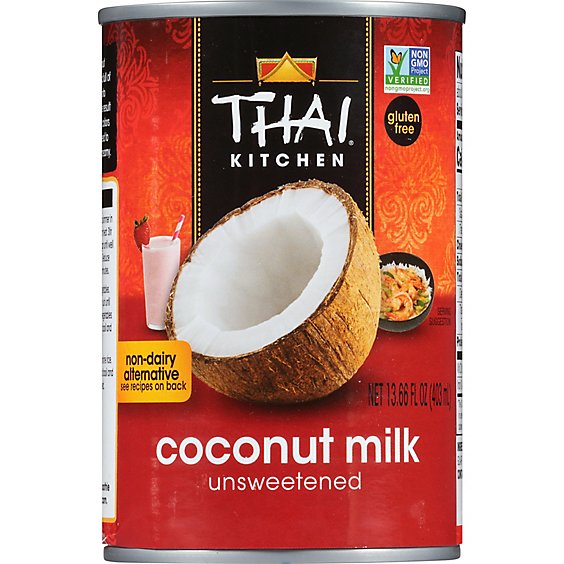 Thai Kitchen Gluten Free Unsweetened Coconut Milk - 13.66 Fl. Oz.