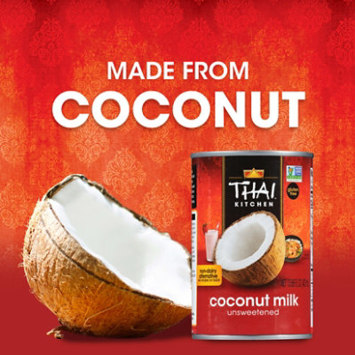 Thai Kitchen Gluten Free Unsweetened Coconut Milk - 13.66 Fl. Oz. - Image 2