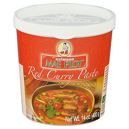 Mae Ploy Curry Paste Red - 14 Oz - Image 3