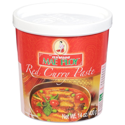 Mae Ploy Curry Paste Red - 14 Oz - Image 3