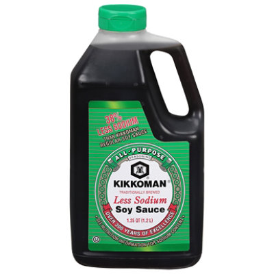 Kikkoman Soy Sauce Lite - 40 Fl. Oz. - Image 3