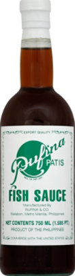 Rufina Sauce Patis Fish - 25.35 Fl. Oz. - Image 2