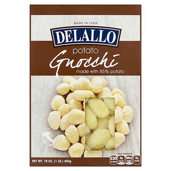 DeLallo Pasta Gnocchi Potato Box - 16 Oz