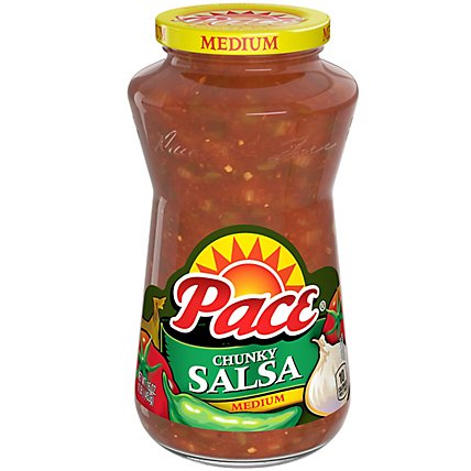 Pace Salsa Chunky Medium Jar - 16 Oz - Image 2