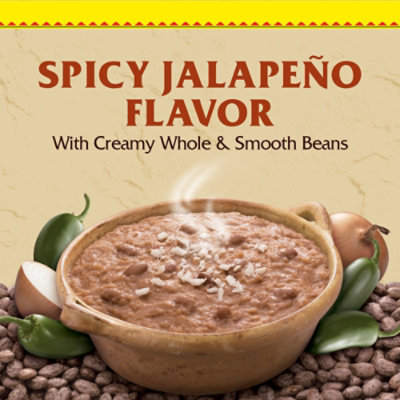 Rosarita Spicy Jalapeno Refried Beans - 16 Oz - Image 2