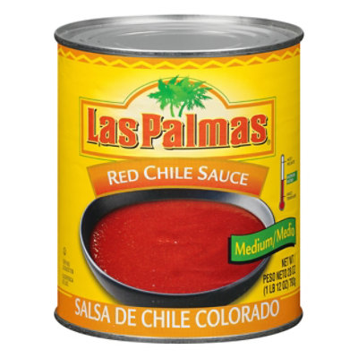 Las Palmas Sauce Red Chile Medium Can - 28 Oz