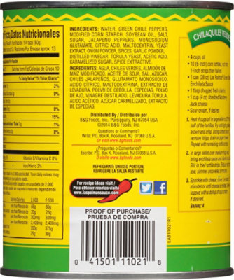 Las Palmas Sauce Enchilada Green Chile Medium Can - 28 Oz - Image 6