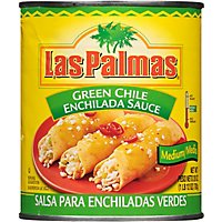 Las Palmas Sauce Enchilada Green Chile Medium Can - 28 Oz - Image 2