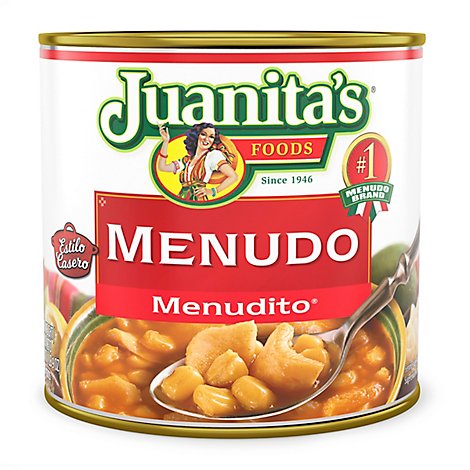 Juanitas Foods Menudo Can - 25 Oz