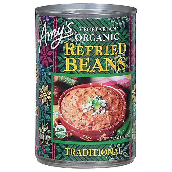 Amy's Traditional Refried Beans - 15.4 Oz