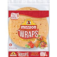 Mission Wraps Sun-Dried Tomato Basil Bag 6 Count - 15 Oz - Image 2