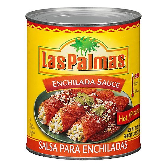 Las Palmas Sauce Enchilada Picante Hot Can - 28 Oz