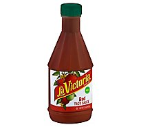 La Victoria Sauce Taco Red Mild Bottle - 15 Oz