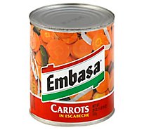 Embasa Carrots in Escabeche Can - 26 Oz