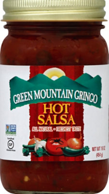 Green Mountain Gringo Salsa Hot Jar - 16 Oz - Image 2