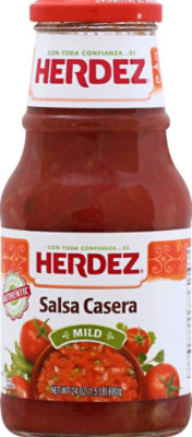 Herdez Salsa Casera Mild Jar - 24 Oz - Image 2