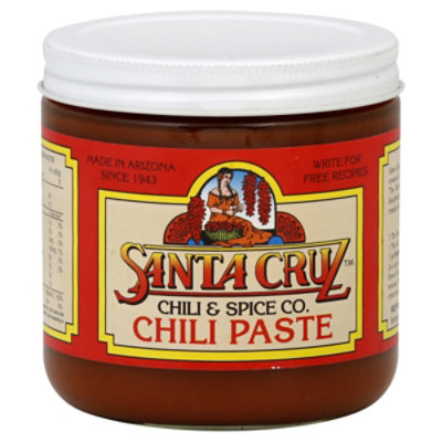 Santa Cruz Chili & Spice Co. Chili Paste Jar 15 Oz Albertsons