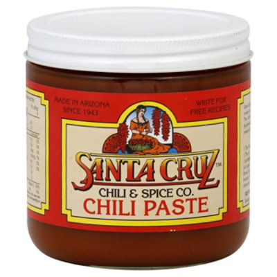 Santa Cruz Chili Spice Co. Chili Paste Jar 15 Oz Albertsons