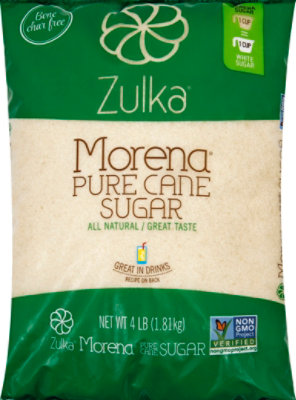 Zulka Morena Pure Cane Sugar – 4 Lbs. - Image 2