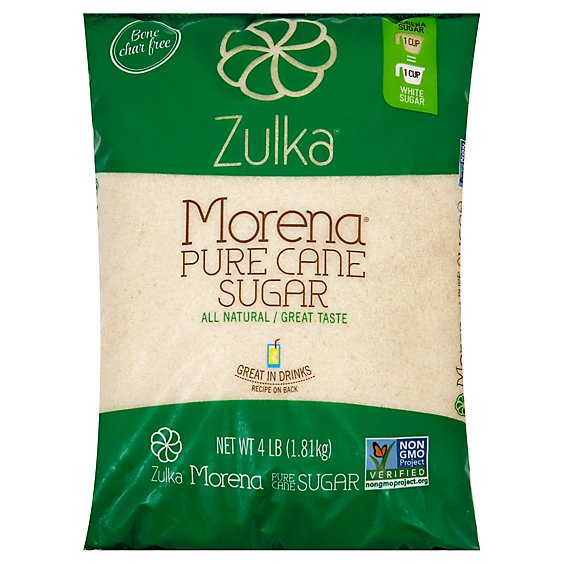 Zulka Morena Sugar Pure Cane - 4 Lb