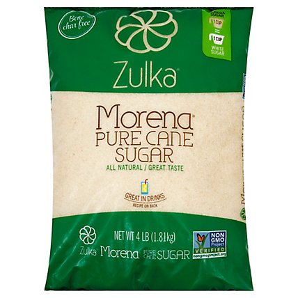 Zulka Morena Sugar Pure Cane - 4 Lb - Image 1