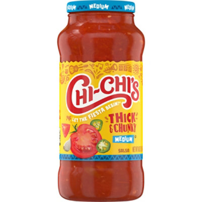 CHI-CHIS Salsa Thick & Chunky Medium Jar - 16 Oz - Image 1