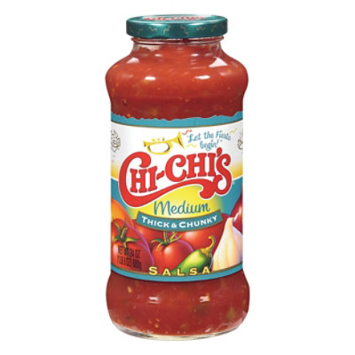 CHI-CHIS Salsa Thick & Chunky Medium Jar - 24 Oz - Image 3