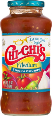 CHI-CHIS Salsa Thick & Chunky Medium Jar - 24 Oz - Image 2